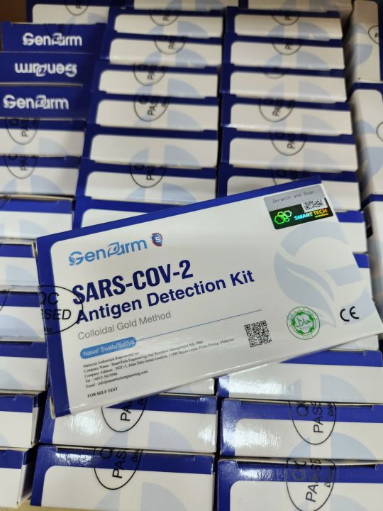 GENFARM Covid 19 Rapid Antigen Test Kit (Nasal/Saliva) 1s Lazada