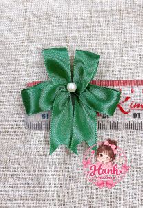 Nơ Thắt Sẵn KT Nơ 8-9cm ( Bảng Ruy băng Lụa 2cm )