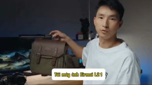 Balo đựng máy ảnh cao cấp phong cách RETRO.(Chính hãng EIRMAI)/