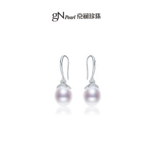 Versatile Genuine Freshwater Pearl Earrings S925 Silver