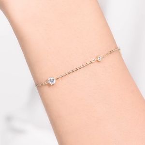 Lắc Tay Vàng 14k LLF177 Huy Thanh Jewelry
