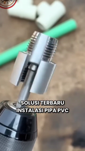 Alat Senai Pipa 4/6 /Alat Pembuka Drat Pipa Pvc / Pipa Lubang Dalam Pembuka Benang / Alat Pembuat Cetakan Ulir Pipa Pvc /CH