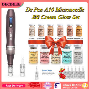 Dr Pen A10 Wireless Derma Pen Skin Care Microneedling Treatments Professionals Use Beauty Machine For BB Cream Glow Beginner Starter Kit With 12 Pcs Cartridge