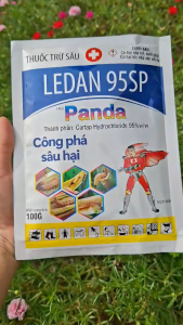 [TRUNG THIEN THINH] LEDAN 95SP (1 gói 100G)  Trừ sâu đục thân sâu cuốn lá và nhiều loại sâu ăn lá côn trùng chích hút trên cây trồng
