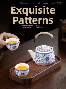 XIANGYE | Home Use Gongfu Tea Ceramic Set Blue and White