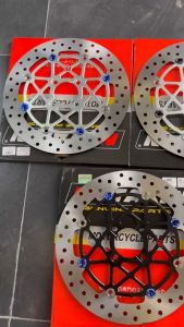 KINGDRAG MUTAKIN disk 4 lubang piringan cakram depan 260 & 267 300 mm 125z jupiter MX 135 Z1 Vega R ZR New fizr MX King Beat Vario mio sporty mio 125