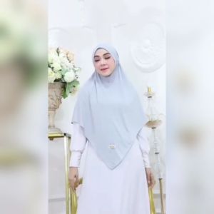 HAJENA - KHIMAR DENARA SIZE L HIJAB BERGO NON PET JILBAB INSTAN JERSEY SUPER PREMIUMKERUDUNG SYARI