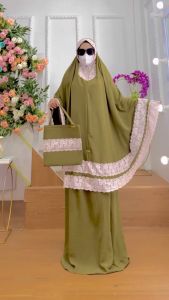 BISA COD Mukena Dewasa Kode 148 Bahan Kringkel Premium By Ory AjeZas Collection