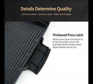 Reinforced Compression Resistant Plastic Toolbox Car Storage Bag Electronic Component Storage Box Hardware Toolbox