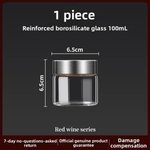 Food Grade Sealed Storage Glass Bottle 100ml