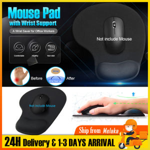 3mm Thick Non-slip Silicone Mouse Pad Wrist Protector Mouse Pad Comfort Ergonomic Wrist Pad Protect Soft Mat Mousepads Computer Laptop Notebook Gaming Hand Rest Mice Pad Support Mouse Pad