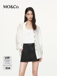 MO&Co. | Premium Mulberry Silk Loose Long Sleeve Shirt