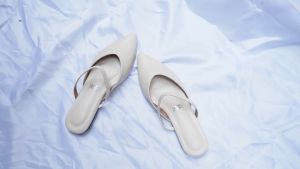 Sepatu Sandal Mules Wanita Flatshoes Kerja Xena