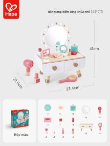 Hape | Đồ Chơi Bàn Trang Điểm Nhập Vai Giáo Dục Sớm Cho Bé Gái Từ 3 Tuổi
