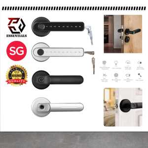 Fingerprint Door lock Electronic Smart Unlock Room Bedroom Office Handle SG INSTOCK [TPP]