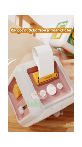 Hộp đồ chơi đa năng hộp đồ chơi 6 mặt chất liệu nhựa cao cấp kích thích trí não cho bé BabyUS