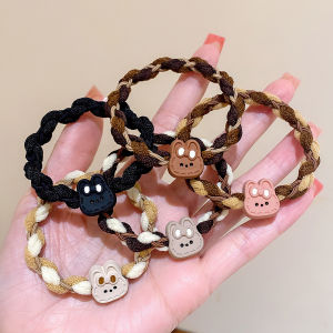 New Four Seasons Twist Braid Hair Ties Womens Hair Accessories Elastic Simple Hair Bands Ponytail Holder Ladies Hair Accessories