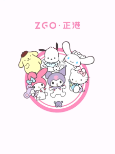ZGO x Sanrio Hello Kitty นาฬิกาผู้หญิง แฟชั่น เรืองแสง กันน้ำ ไอเดียของขวัญสุดพิเศษ 2186