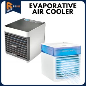 BIZLAB Mini Evaporative Air Cooler w/ Hydro Chill Night Color Light & 4 Fan Speed Portable Air Condition 500ML