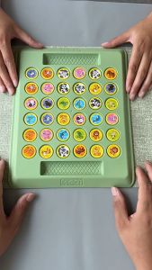 เด็กวัยหัดเดินเกมจับคู่สัตว์เด็กสัตว์จับคู่เกมกระดานการศึกษาสัตว์จับคู่เกมสร้างสรรค์สัตว์