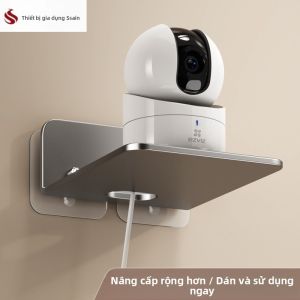 Wall-Mounted Camera Holder Router Top Box Shelf Indoor Outdoor Surveillance Bracket