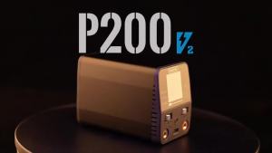 ToolkitRC V2 P200 Mini 30V AC100W DC200W 10A GaN Adjustable Mini Desktop Power Supply USB Output
