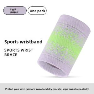 Men Women Breathable Compression Wrist Guard Anti Sprain Fixed Joint Support for Basketball and Badminton Fitness Training