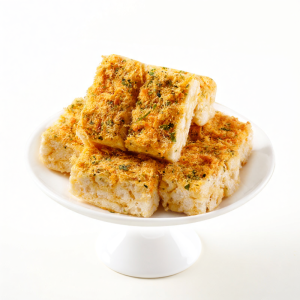 LIANGDIE | Savory Seaweed and Meat Floss Soft and Chewy Rice Cake