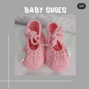 SEPATU RAJUT BAYI LUCU (0 - 6 Bln)