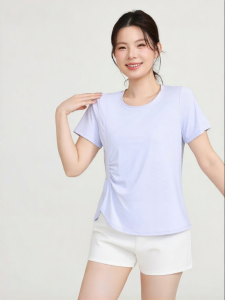 MaxRun World | Waist-cinching Loose Quick-drying Top
