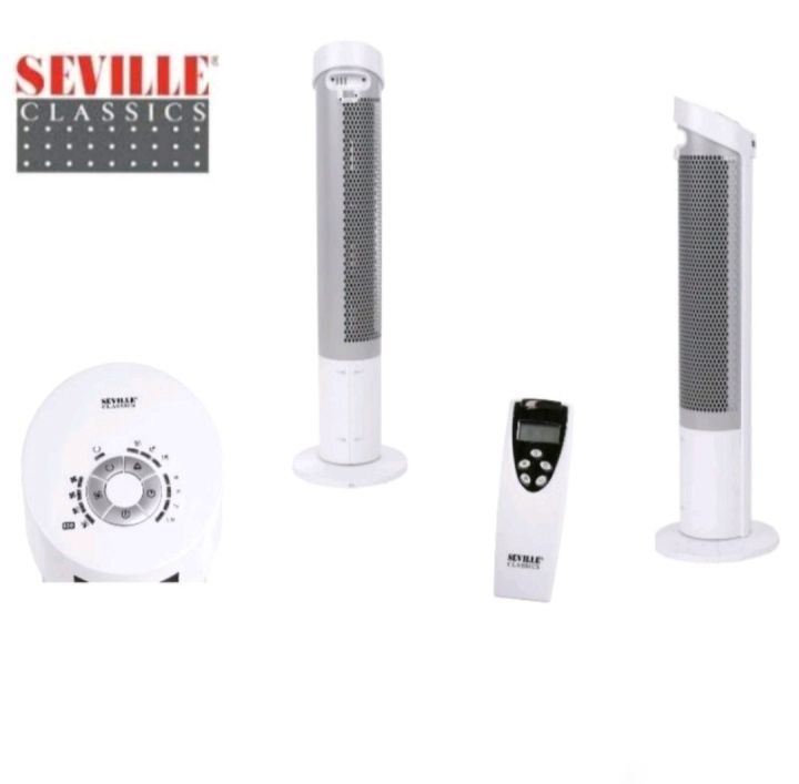 Seville Classics Ultra Slimline 40 Inches Tower Fan Lazada PH