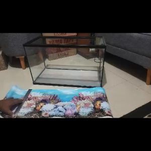 Wallpaper Aquarium Tahan Air Tinggi 30-60cm