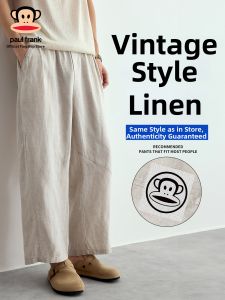 Paul Frank | Retro Style Linen Summer Lightweight Comfortable Pants