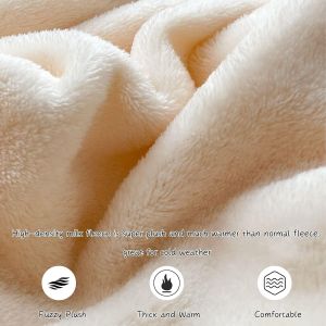 Pyramid Soft Velvet Fitted Bedsheet Fully Garterized Solid Milk Velvet BedSheets Single Double Queen King Size