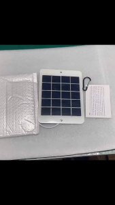 5V 3W Portable Solar Panel Charger USB Waterproof Monocrystalline Power Supply Phone Security Camera Outdoor Travel RV