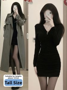 SUHUIQIAN | Knitted Figure-Hugging Warm Dress winter