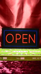 ป้ายไฟLED ป้าย OPEN ป้ายไฟนีออนดัด ป้ายไฟร้าน วัสดุคุณภาพสูง เสียบปลั๊กใช้ได้ทันที่ ประหยัดไฟ คุณภาพสูง