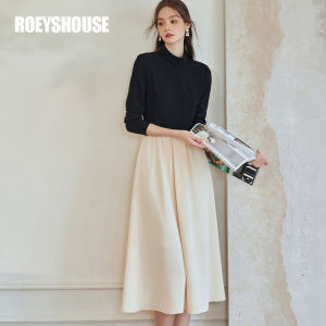 Roey s house | Exclusive Design High-end Color Block Knit Dress