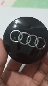Logo mâm xe cho xe Audi (đường kính 60mm) phù hợp cho các xe Audi.