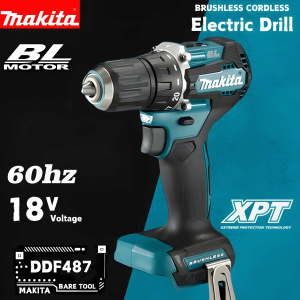 Makita | Makita DDF487 18V Brushless Cordless Electric Drill Screwdriver Power Tool Unit for Makita 18V Battery System