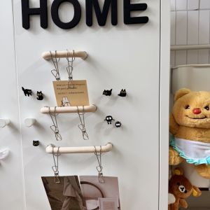 Magnetic Creative Apron Towel Fridge Magnet Hole Door Decorative Magnetic Patch Home Decorations from China