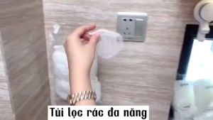Túi Lọc Rác Bồn Rửa Chén Bát Thiết Kế Kiểu Lưới Siêu Dai Đầu Có Chun Co Giãn Chống Tắc Nghẽn Ống [ Set 100 chiếc ] -  Bonshop1204