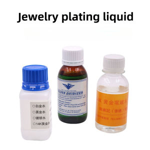 14K/18K/24K/Rose Gold Plating Solution Electroplating Water Jewelry DIY Making Tool Imitation Gold Silver Oxidized Liquid