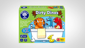 Trò chơi trí tuệ Dirty Dinos - Orchard Toys giúp trẻ phát triển kỹ năng quan sát nhận biết màu sắc