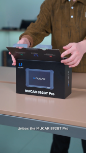 MUCAR 892BT Pro AI OBD2 Scanner Topology Map wireless obd2 scanner All System Diagnosis 35 Reset ECU Coding J2534 /CAN FD/DoIP Lifetime Update
