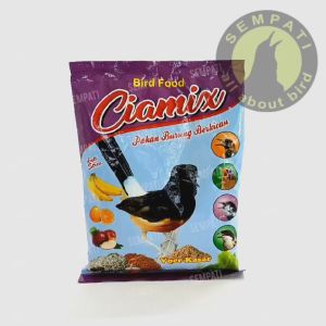 SEMPATI Voer Kasar Ciamix Pur Pakan Makanan Burung Murai Plontang Poci Anis Cucak Jalak Dari Kroto Ulat Jangkrik Madu Pisang Dan Buah Buahan VOERKS