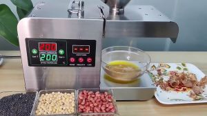 Máy ép dầu thực vật chuyên dụng dùng trong gia đình. Màn hình kỹ thuật số thương hiệu Mỹ cao cấp Septree. X8S