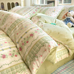 Kiss Dear | Cotton Fresh Princess Flower Bedding Set