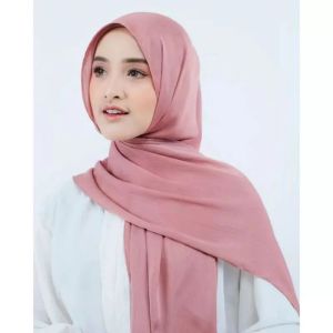 Pashmina Silk Hijab/Pashmina Satin/Hijab Satin 180 cm x 75 cm