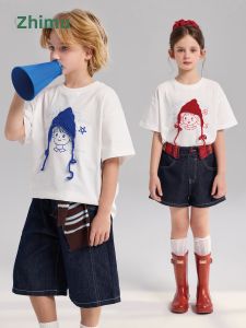 iplant | 3D Printed Cartoon Kids T-Shirt